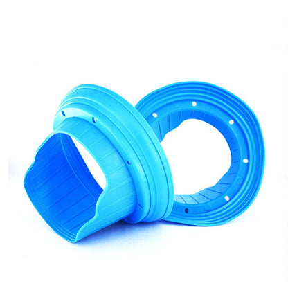 6.5" Speaker Protective Mats for Car - Waterproof Silicone Covers Blue