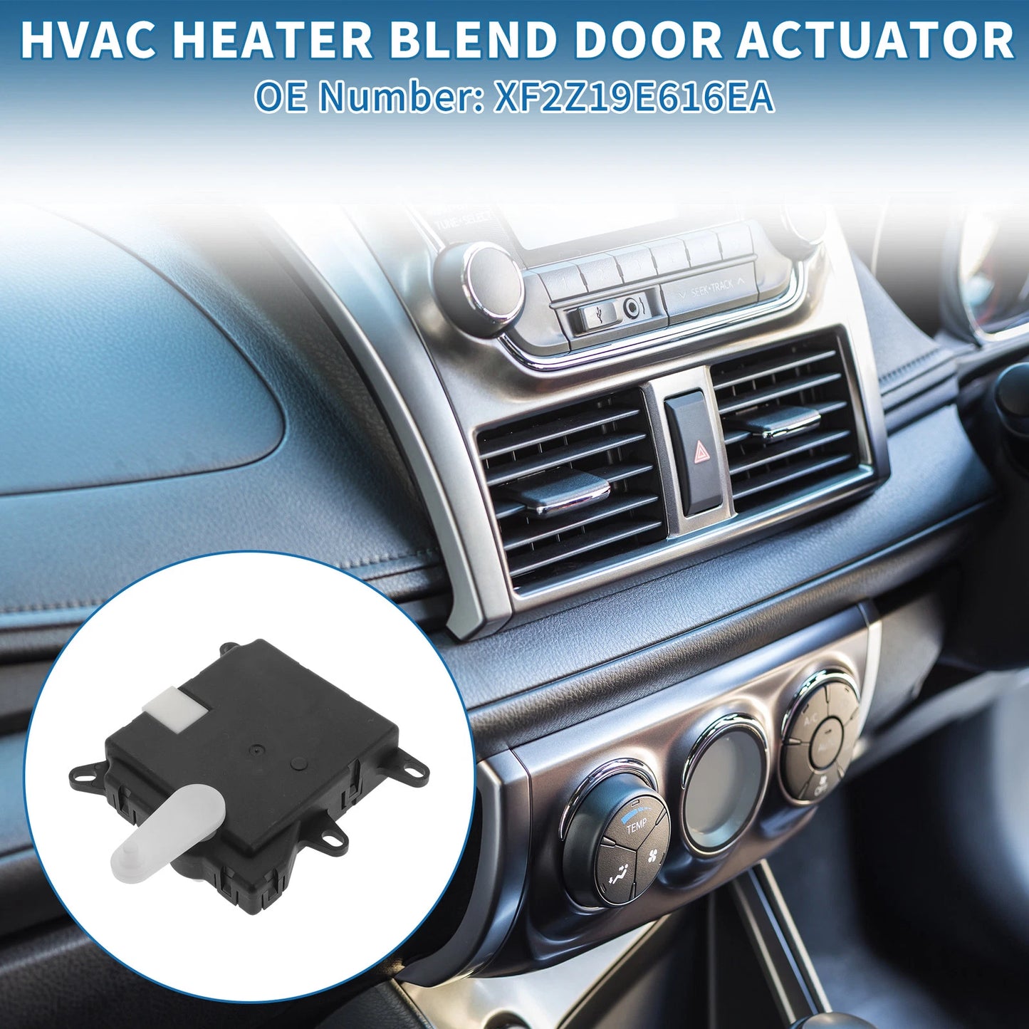 HVAC Heater Blend Door Actuator No.XF2Z19E616EA for Ford Windstar (1999–2003)