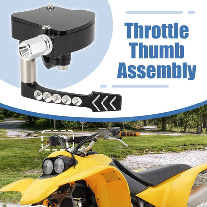 Thumb Throttle Assembly for Yamaha Banshee 350, Blaster 200, YFZ450 (1997–2023)