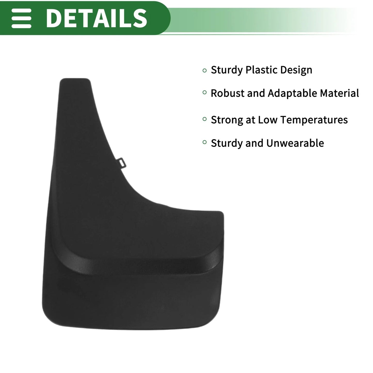 Mud Flaps Splash Guards for Chevrolet Blazer (2005) - Includes Mount Accessories