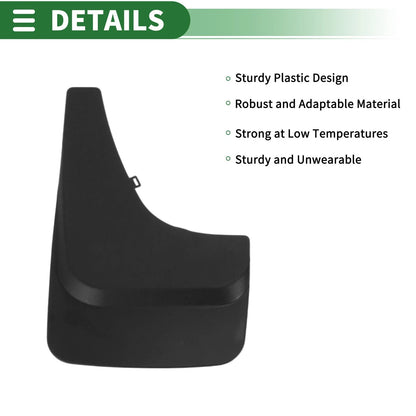 Mud Flaps Splash Guards for Chevrolet Blazer (2005) - Includes Mount Accessories