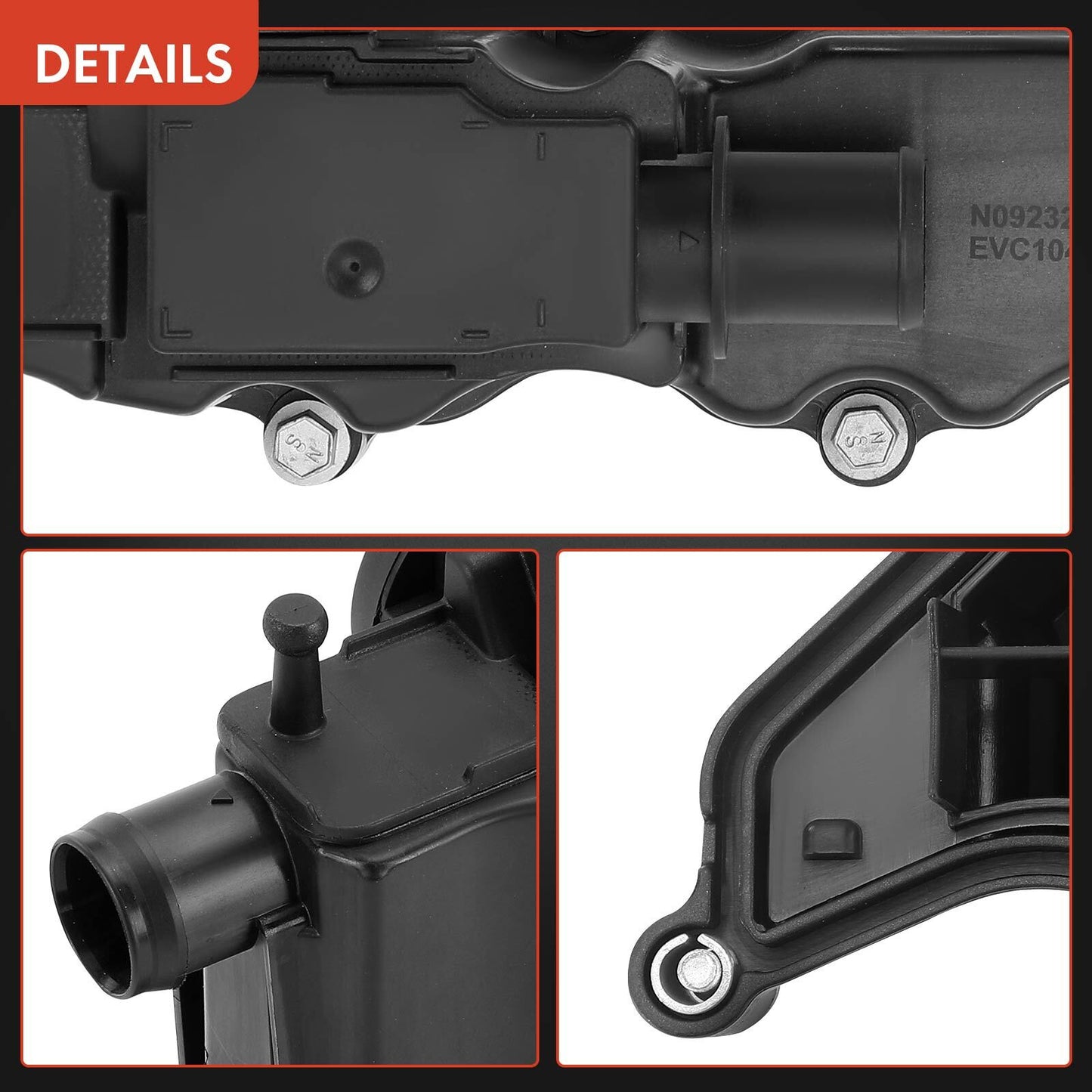 Engine Valve Cover with Gasket & Bolt for Land Rover Range Rover Evoque (2018–2021)
