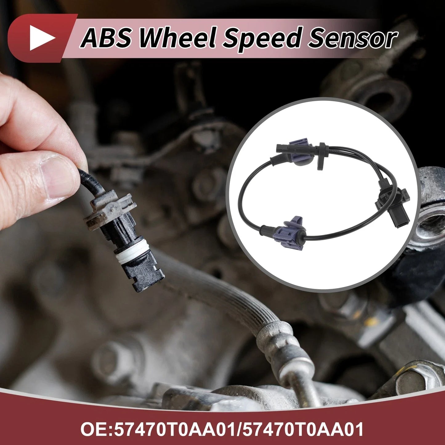 ABS Wheel Speed Sensor for Honda CR-V 2012 (2012) Rear Right