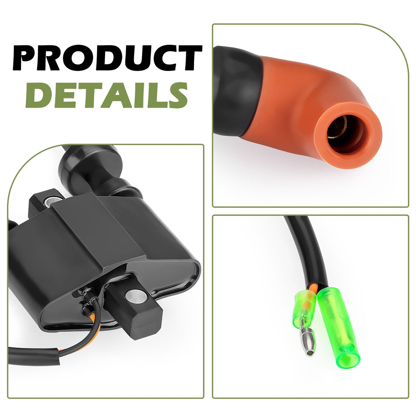 Ignition Coil for Yamaha F8 8 HP (2015–2017)