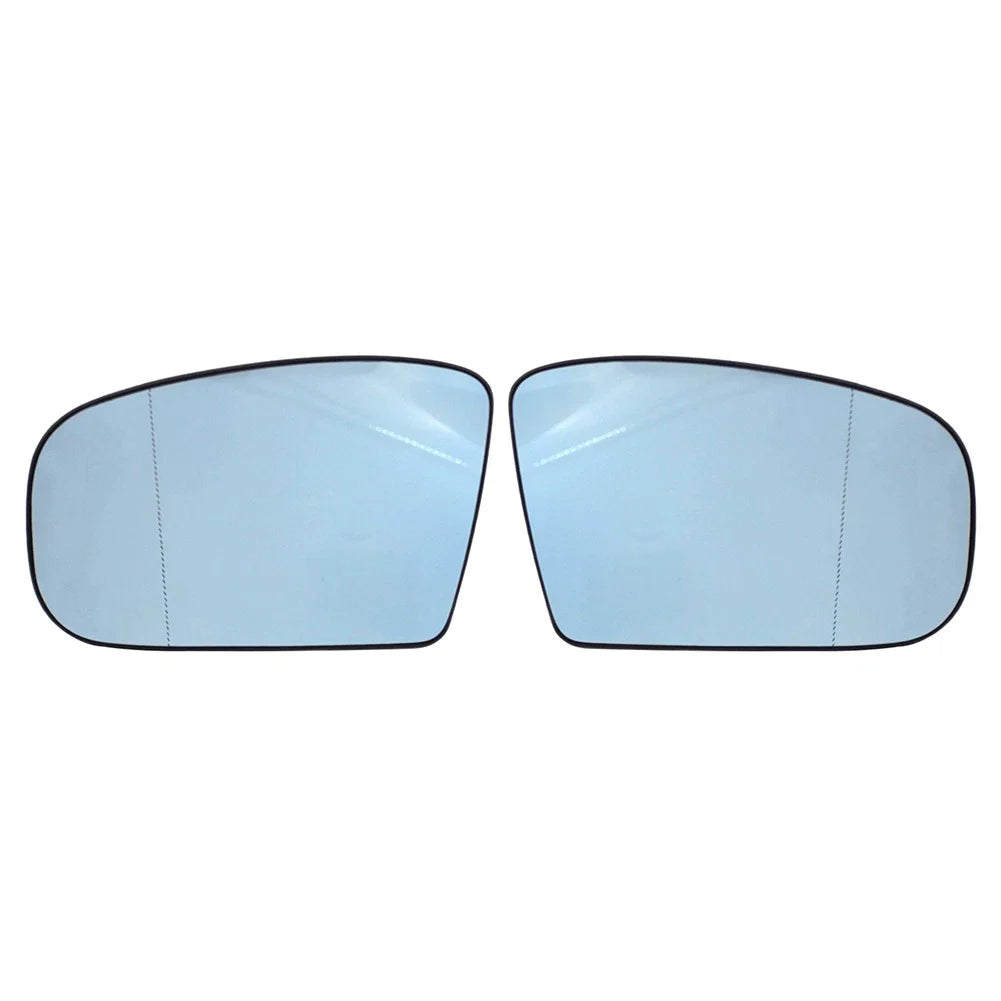 Heated Side Mirror Glass with Plate for Benz S CL Class W220 W215 (2000-2006)