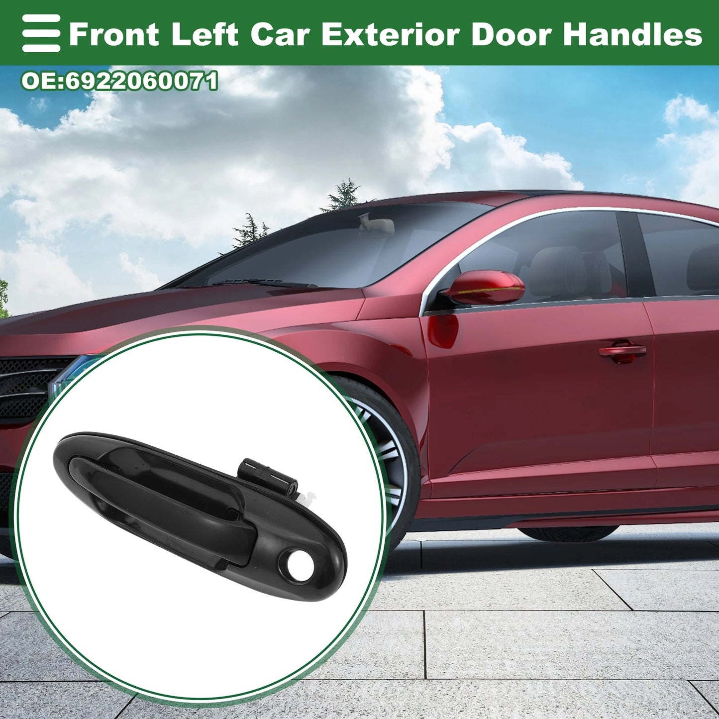 Front Left Door Handle No. 6922060071 for Toyota Land Cruiser