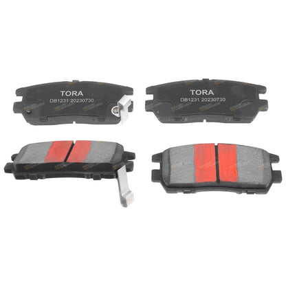 4x4 Rear Disc Brake Pads Set for Mitsubishi Verada (2000 - 2005)
