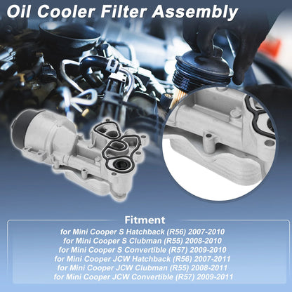 Engine Oil Filter Housing for Mini Cooper S Hatchback (R56) (2007–2010) No. 11428643749