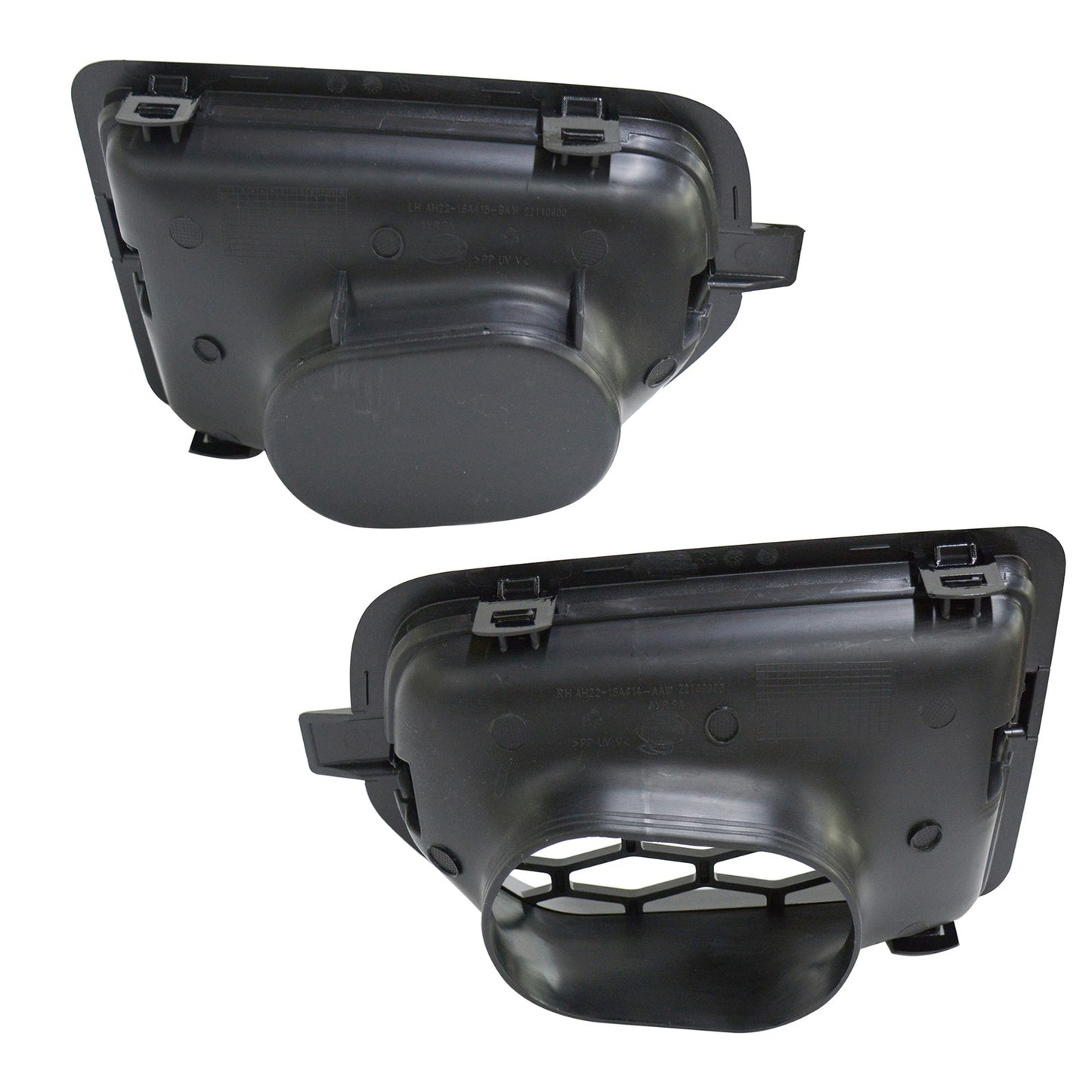 Pair Front Side Fender Air Intake Vent Grille Cover for Land Rover LR4 (2010–2016)