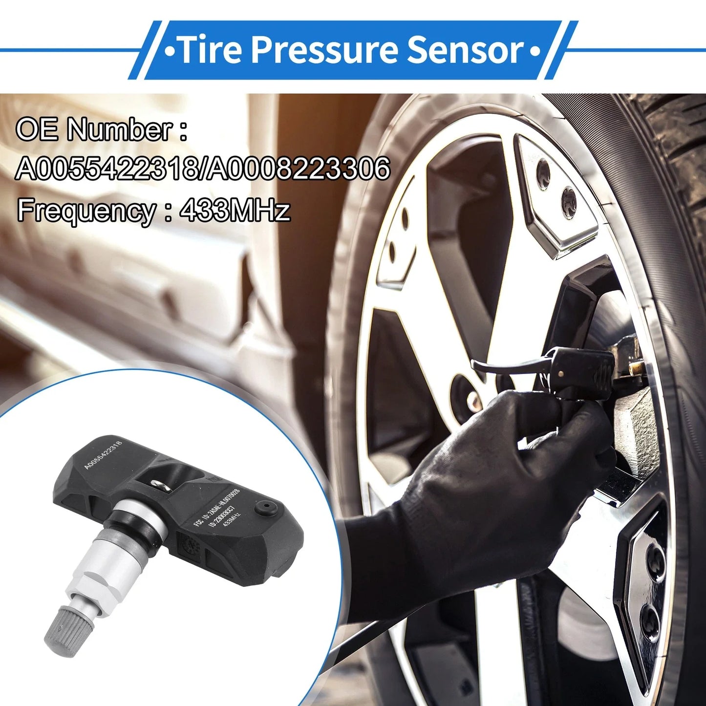 Tire Pressure Sensor for Maybach 57 62 (2002-2013)