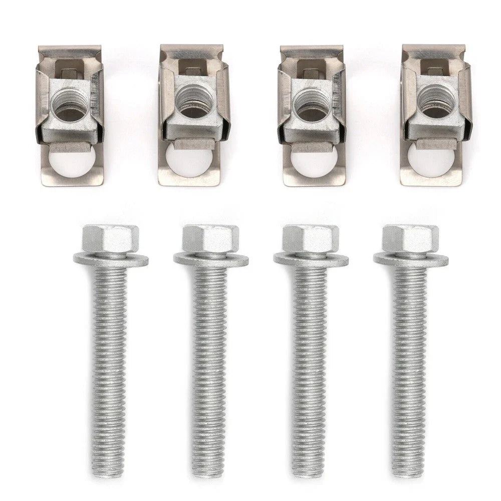 4 x Car Exhaust Manifold Bolts for Dodge Dakota, Jeep Grand Cherokee, Liberty