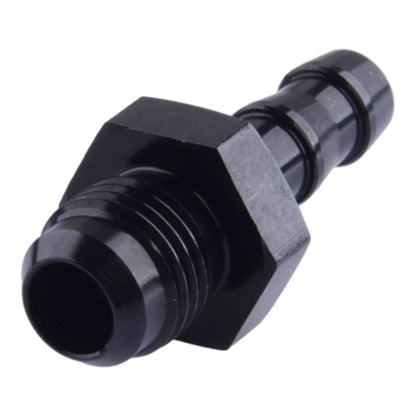2 x Male Flare Fitting Adapter 6AN to 5/16" Hose Barb for Universal ()