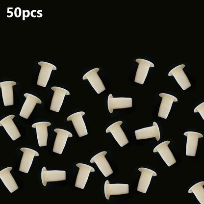 50 Pcs Nylon Nut-Screw Grommet Clip for Toyota / Mazda / Honda