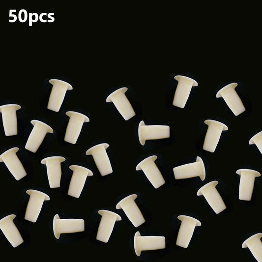50 Pcs Nylon Nut-Screw Grommet Clip for Toyota / Mazda / Honda