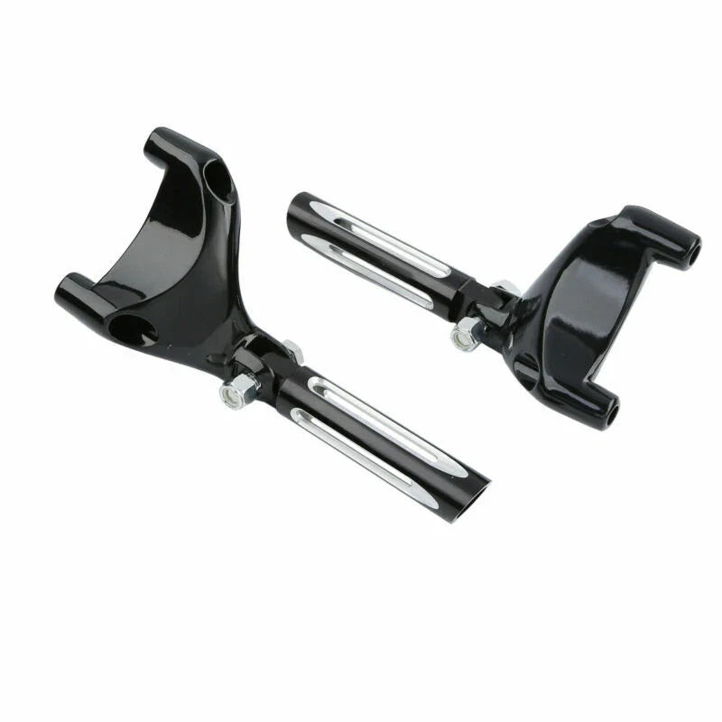 Rear Passenger Foot Pegs for Harley Sportster 883 1200 (2004-2013) Black