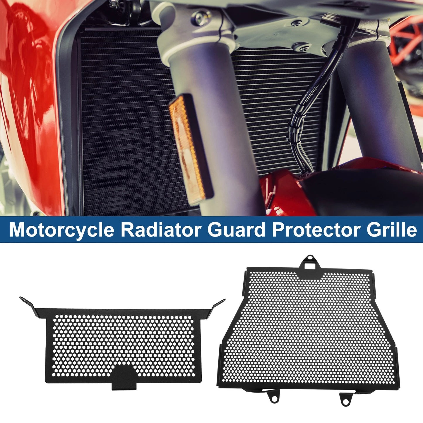 Set of 1 Motorcycle Radiator Grille for BMW S1000RR (2009–2018) Aluminum Alloy