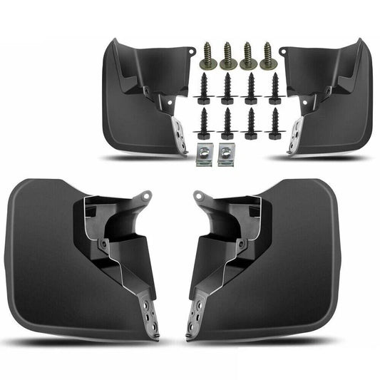 4x Front & Rear Splash Guards Mud Flaps Fender for Toyota FJ Cruiser (2007–2014)