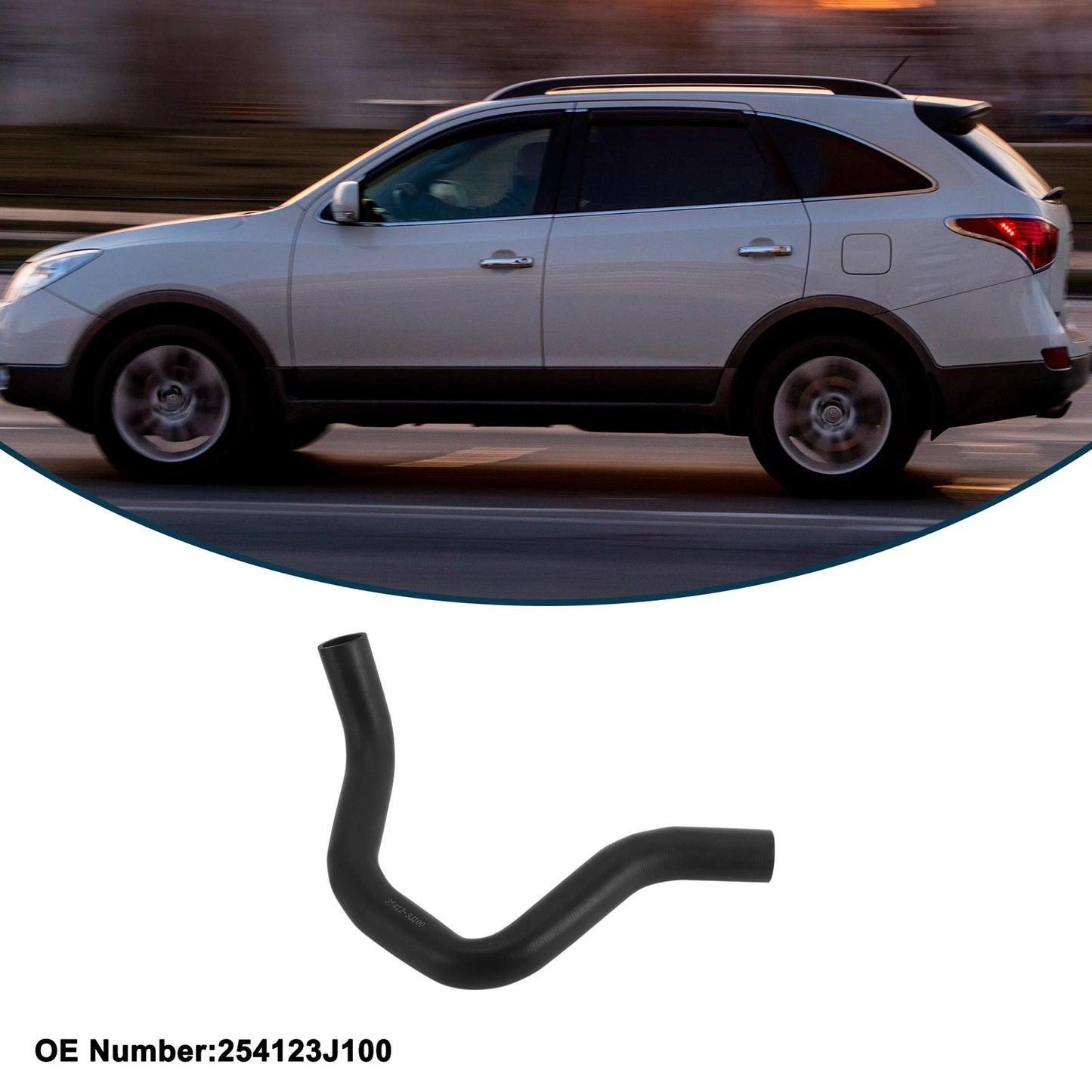 Radiator Hose No.254123J100 for Hyundai Veracruz (2007–2012) Rubber