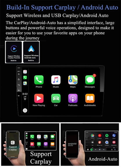 9" Android 13 Radio GPS Navigation for 2004-2010 Toyota Sienna
