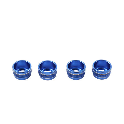 Blue Center Air Conditioner Vent Ring Cover for Ford Bronco Sport (2021-2024)