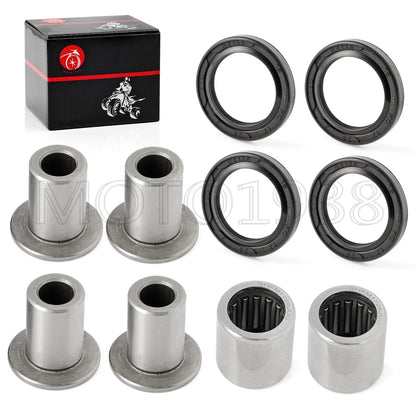 Front upper A-arm bushing & shaft kit for Suzuki LT-Z400 LTZ400 (2003–2006)