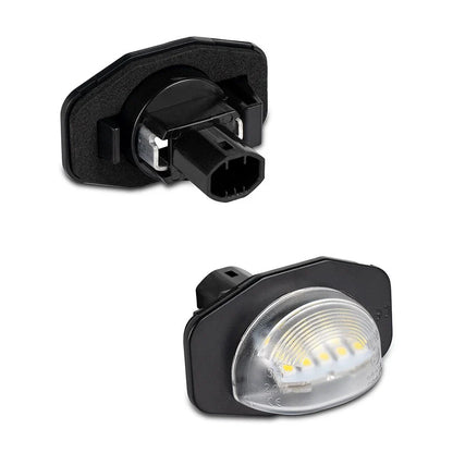 2x 6000K 18-SMD LED White License Plate Light for Toyota Corolla (2009–2013)