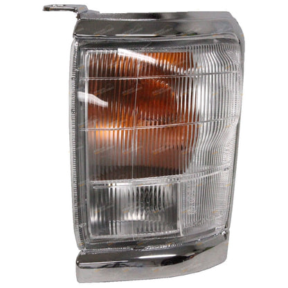 Set of 2 Chrome Trim Corner Indicator Lights for Toyota Hilux (1997–2001)