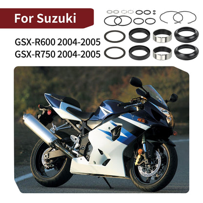 Fork Bushings and Seals Kit for Suzuki GSXR600 GSXR750 (2004–2005)