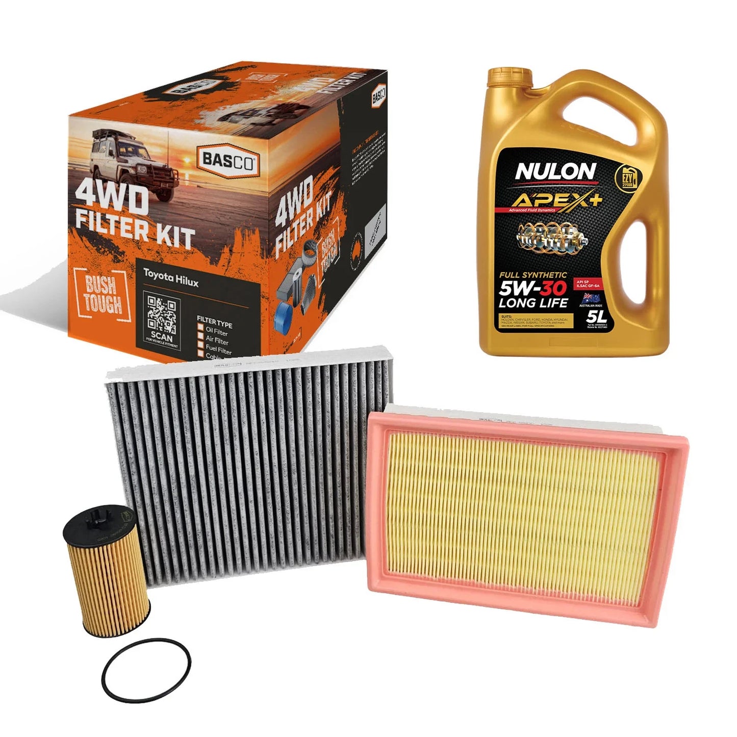Air Cabin Filter Kit + Oil for Holden Barina TM (2011–2019)