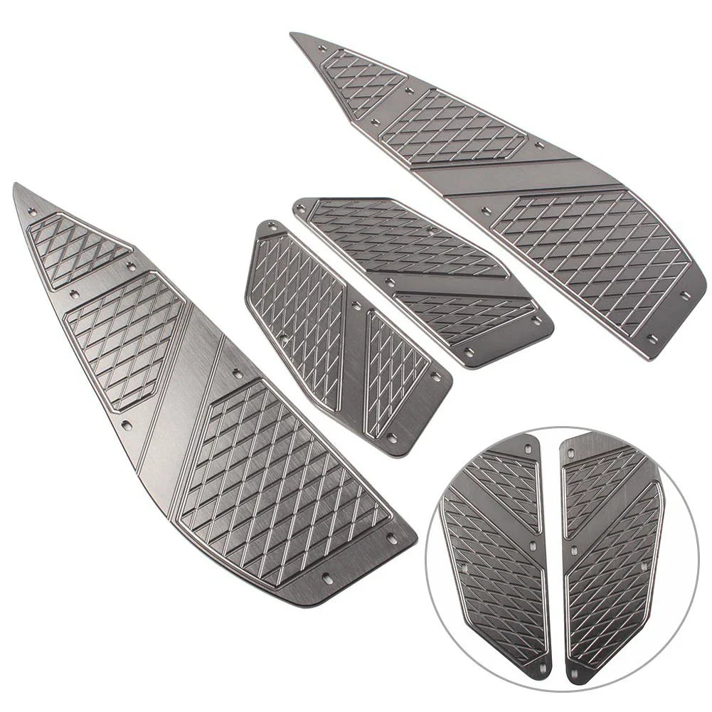 Footrest Pedals for YAMAHA XMAX300 2017-2018, XMAX250 2011-2016 Titanium