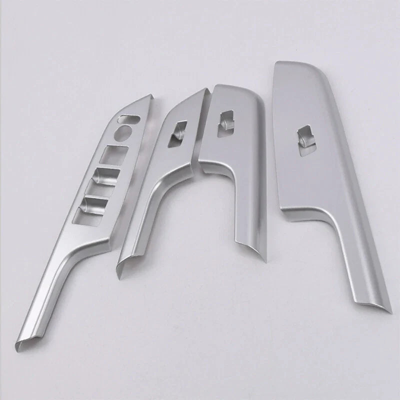 4 x ABS Chrome Window Switch Button for Honda CR-V (2012–2016)
