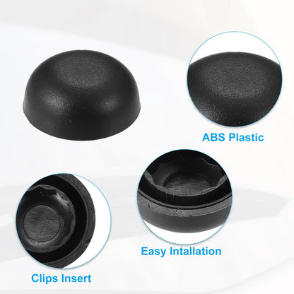 Wiper Arm Nut Cover Cap for Ford Edge (2007–2014) - Black