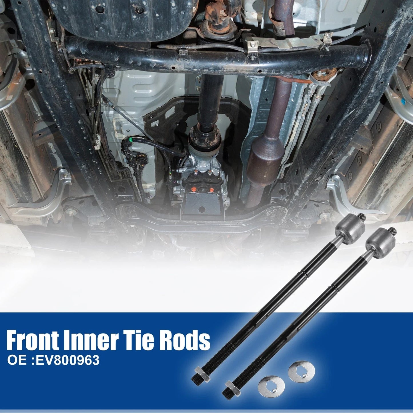2 x Front Inner Tie Rods for Chrysler 300 & Dodge Challenger (2005-2023)