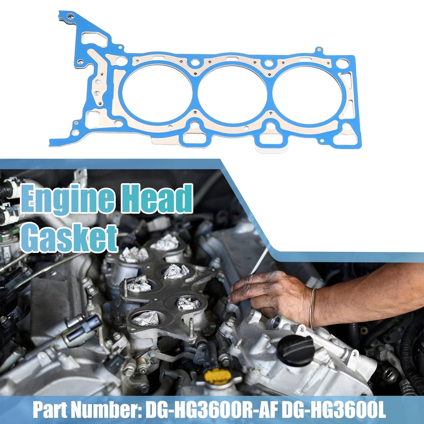 2 x Engine Cylinder Head Gaskets for Chevrolet Traverse (2009-2016)