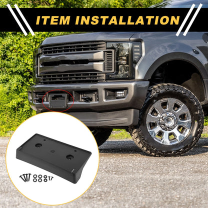 Set of 1 Front Bumper License Plate Bracket Holder for Dodge Ram 1500 (2018–2023)