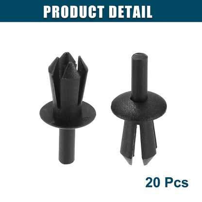 Fender Liner Clips Replacement 20 Pcs for BMW 128i Black