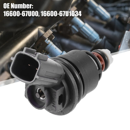 Set of 4 Fuel Injectors 16600-67U00 for Nissan 240SX Silvia (1991–1998)