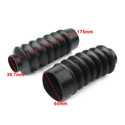 39MM Rubber Fork Gaiters for Harley Sportster XL883 XL1200