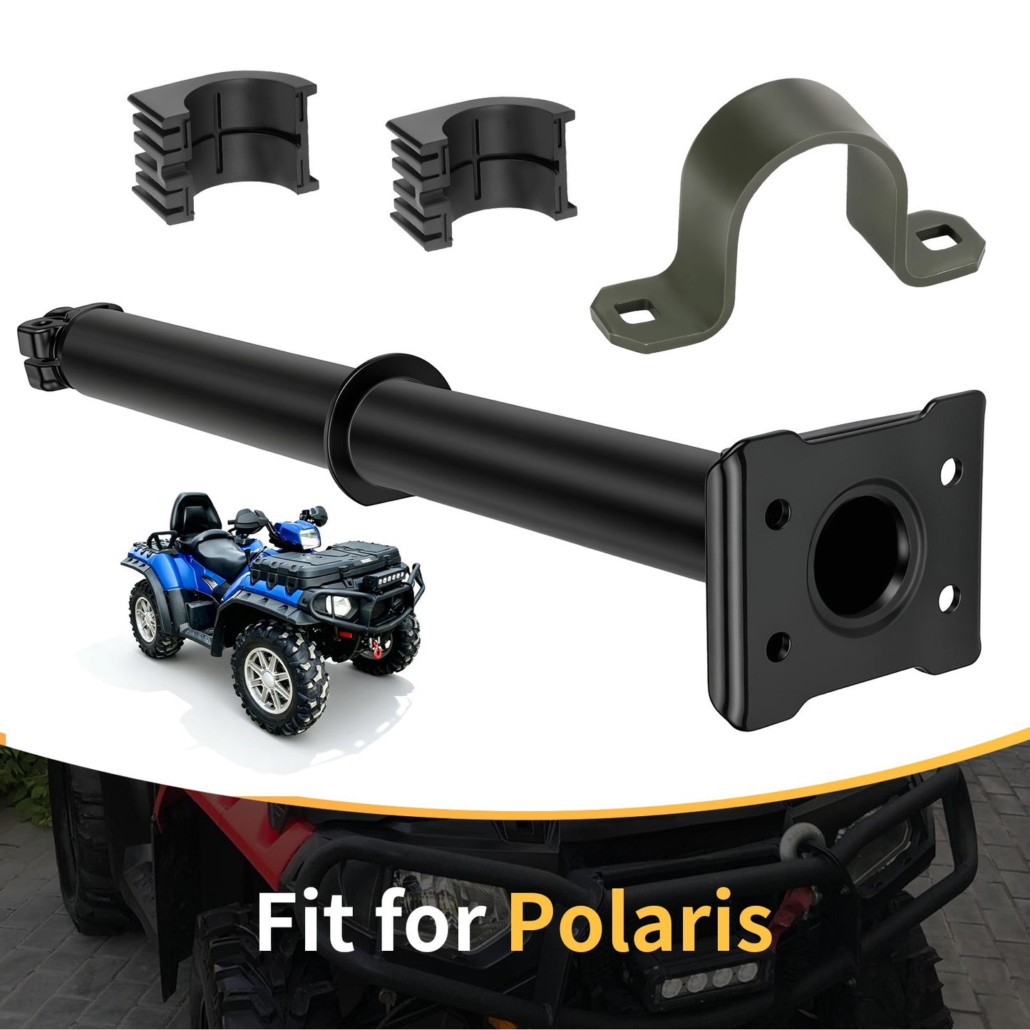 Steering Post Shaft Stem & Bushing Bracket for Polaris Sportsman (2009–2023)
