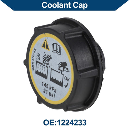 Coolant Cap for Ford Mustang GT F150 V6 V8 Escape Ranger Focus
