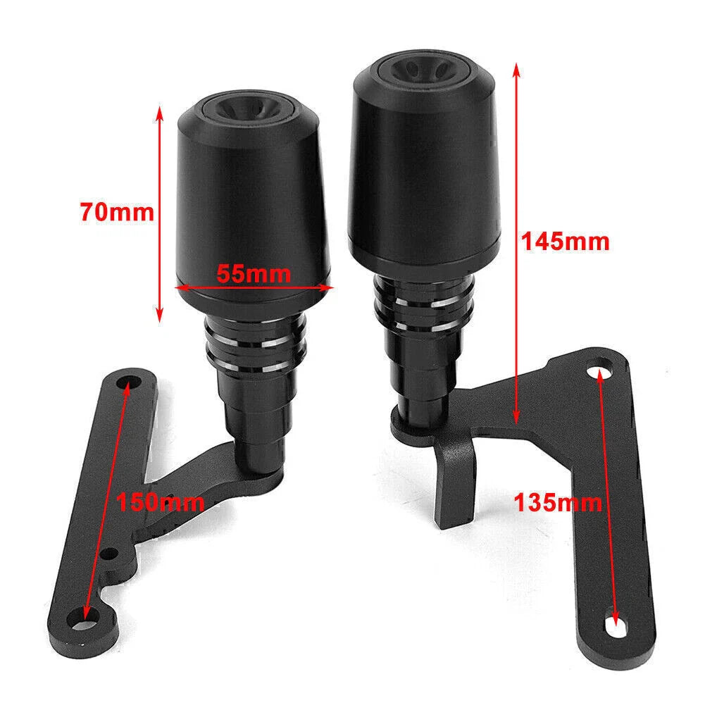 Frame Sliders Engine Crash Protectors for Yamaha YZF 600 R6 (2017-2021) Red