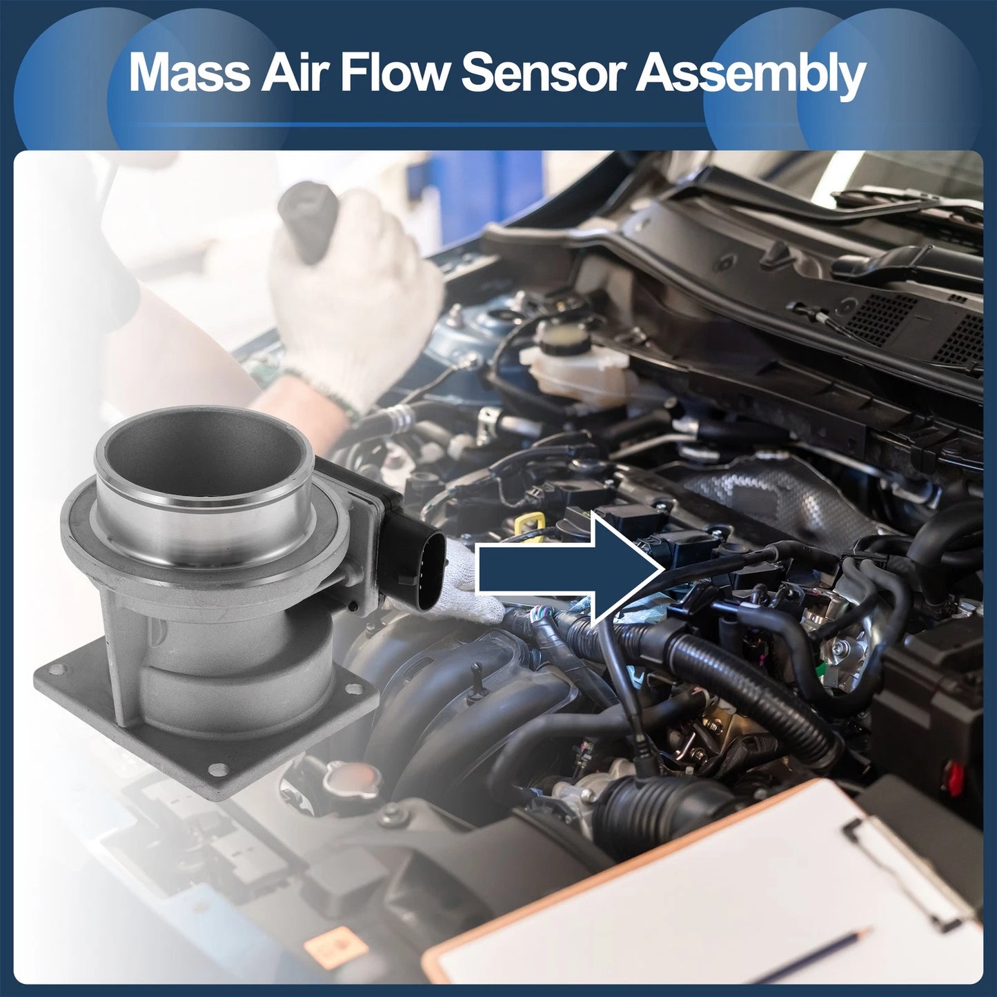 Mass Air Flow Sensor FS1513215 for Ford Kuga (2020–2023)