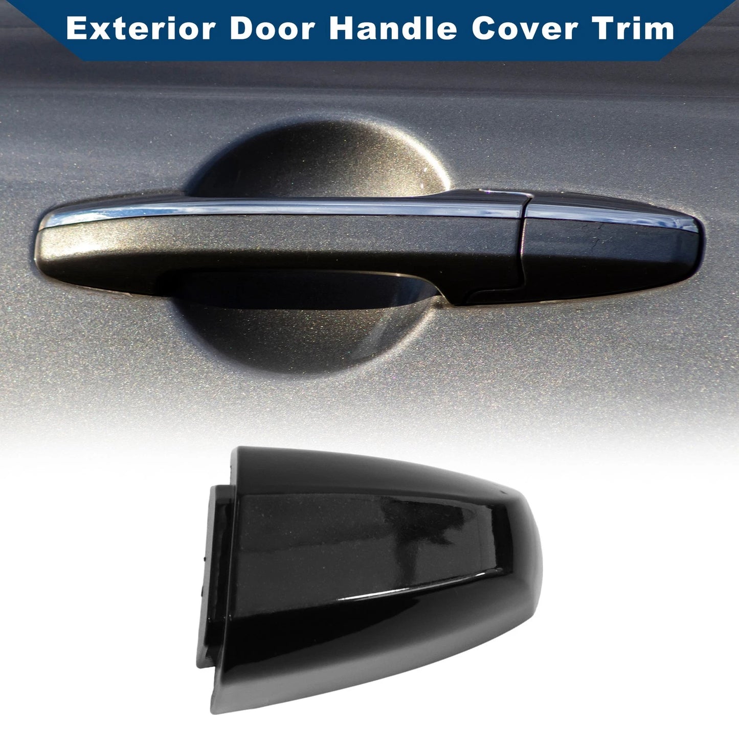 Exterior Door Handle Cover Trim for BMW X1 X2 X5 F15 X6 F16 (2014–2019) Blue ABS
