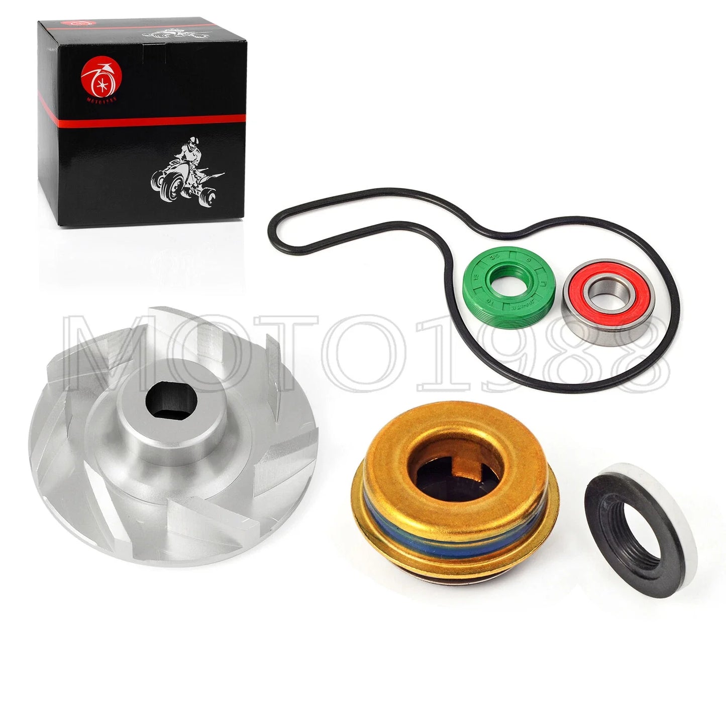 Pump Seal Impeller Shaft Rebuild Kit for Polaris Ranger 700 800 (2008–2014)