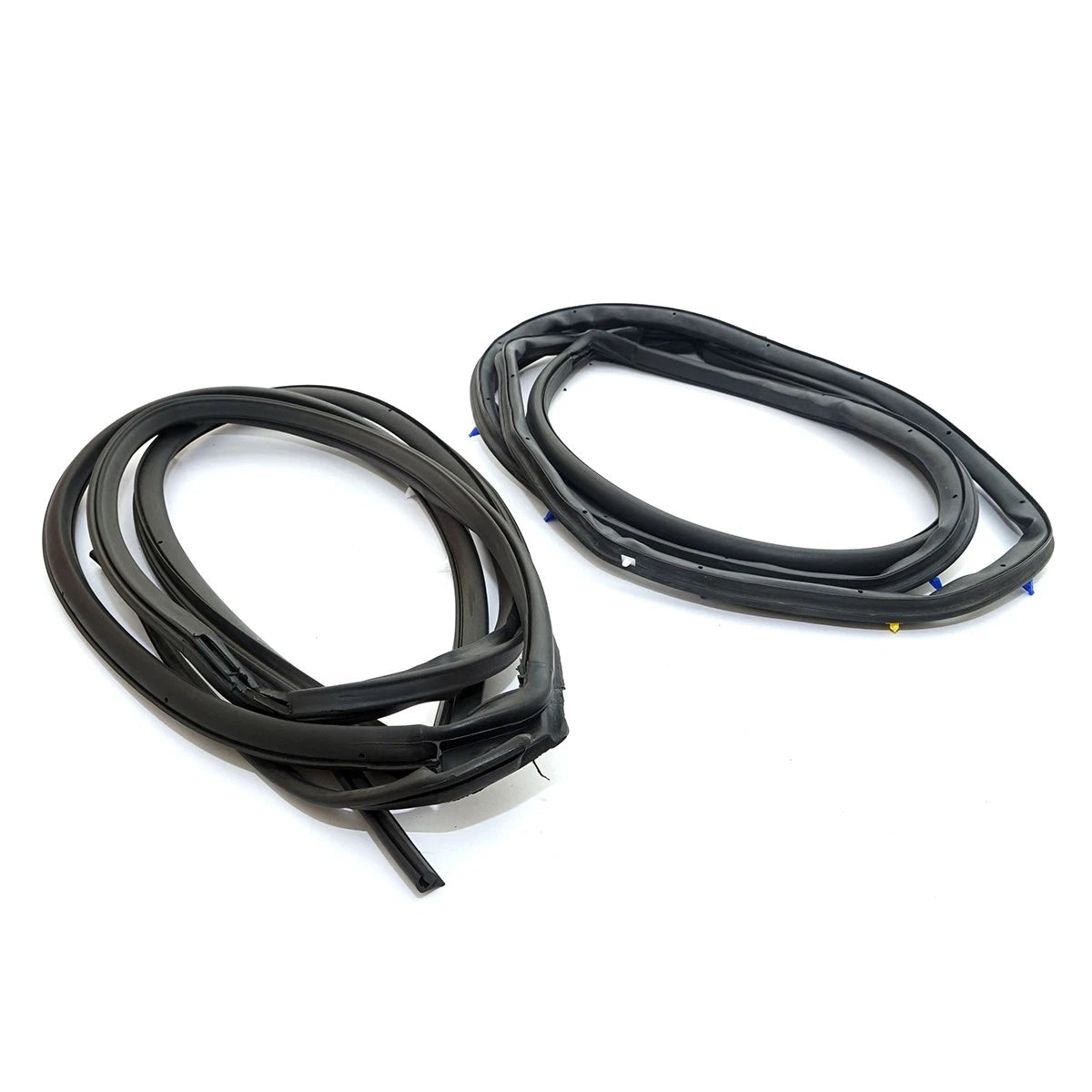 Set of 2 Rear Door Weatherstrip Rubber Seals for Honda City (2008–2013)