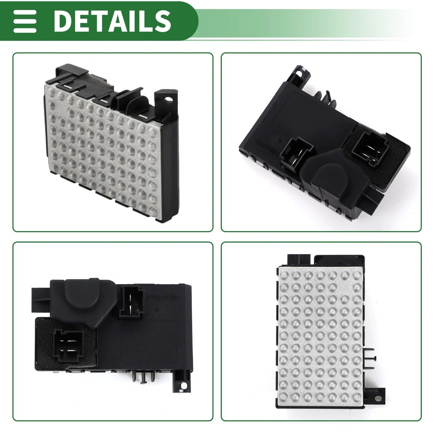 HVAC Blower Motor Resistor for Mercedes-Benz CL550 CL600 (2007-2014)