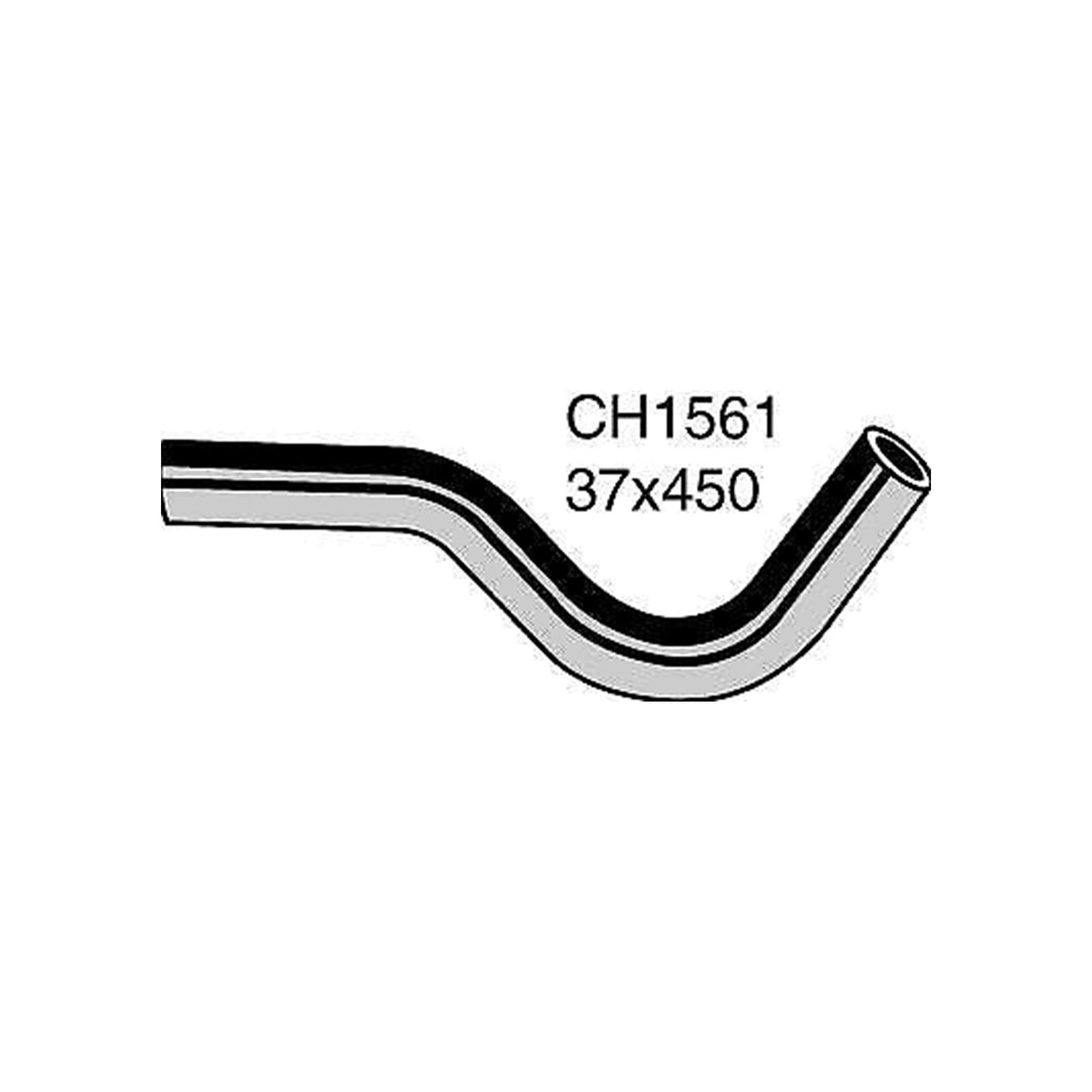 Upper Radiator Hose for Toyota Landcruiser HJ75 (1984–1990)