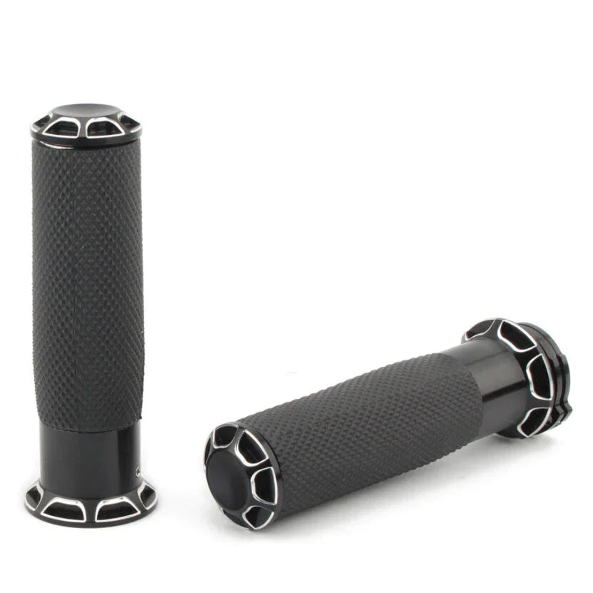 25mm Aluminum Handlebar Grips for Harley Touring & Road