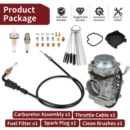Carburetor Assembly Kit for Polaris Magnum 425 (1995–1998)