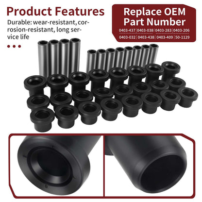 Rear A-Arm Bushings for Arctic Cat Prowler (400–1000)